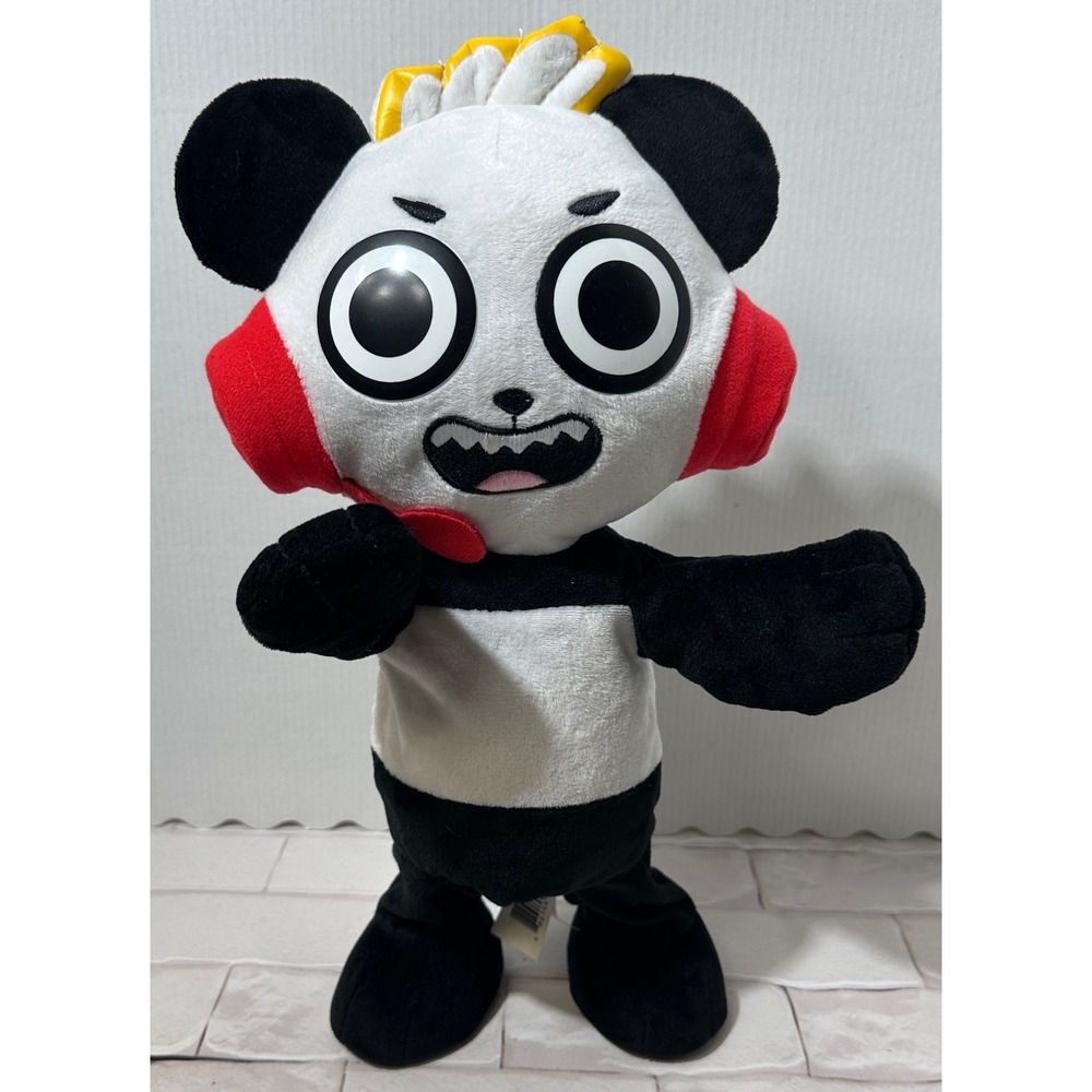 Ryans World Combo Panda Plush Red Headphones Interactive‎ Toy 2019 0961KTY01